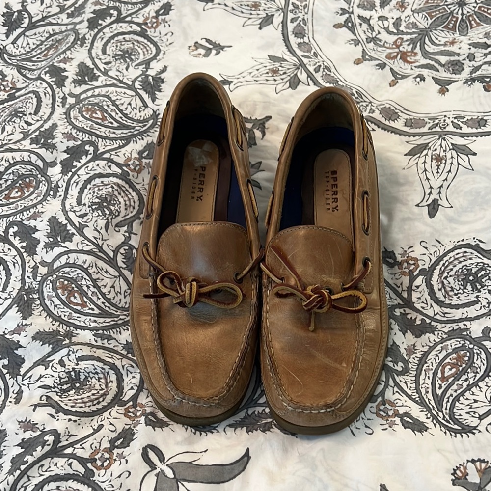 Sperry topsides leather loafers